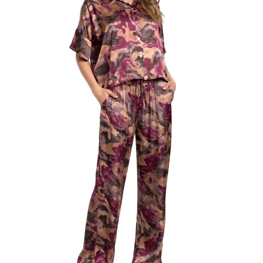 Women's Watercolor Pajama Set